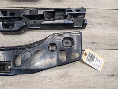 2017-2023 BMW 530i G30 Left Driver Side Skirt Rocker Panel Brackets SET 7387347