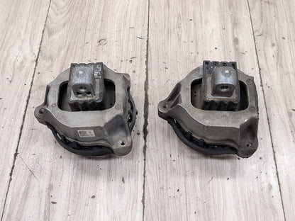 2016-2022 BMW G12 750i Left Right Engine Bracket Support Mount SET 6860458