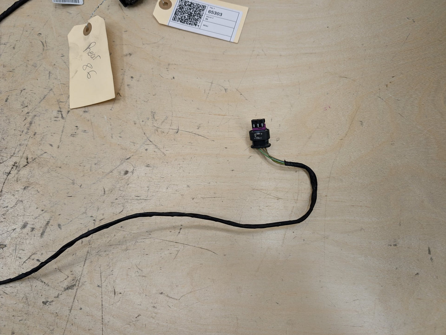 19-24 OEM BMW G20 330 M340 REAR Parking Distance Sensor PDC Wire Wiring Harness