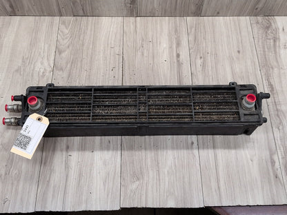 14-19 OEM BMW F85 F86 X5M X6M Front Engine Oil Heat Exchanger Assembly