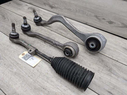 2018 - 2024 BMW X3 G01 Front Left Driver Control Arms w/ Tie Rod SET 8854989 B58B30O1