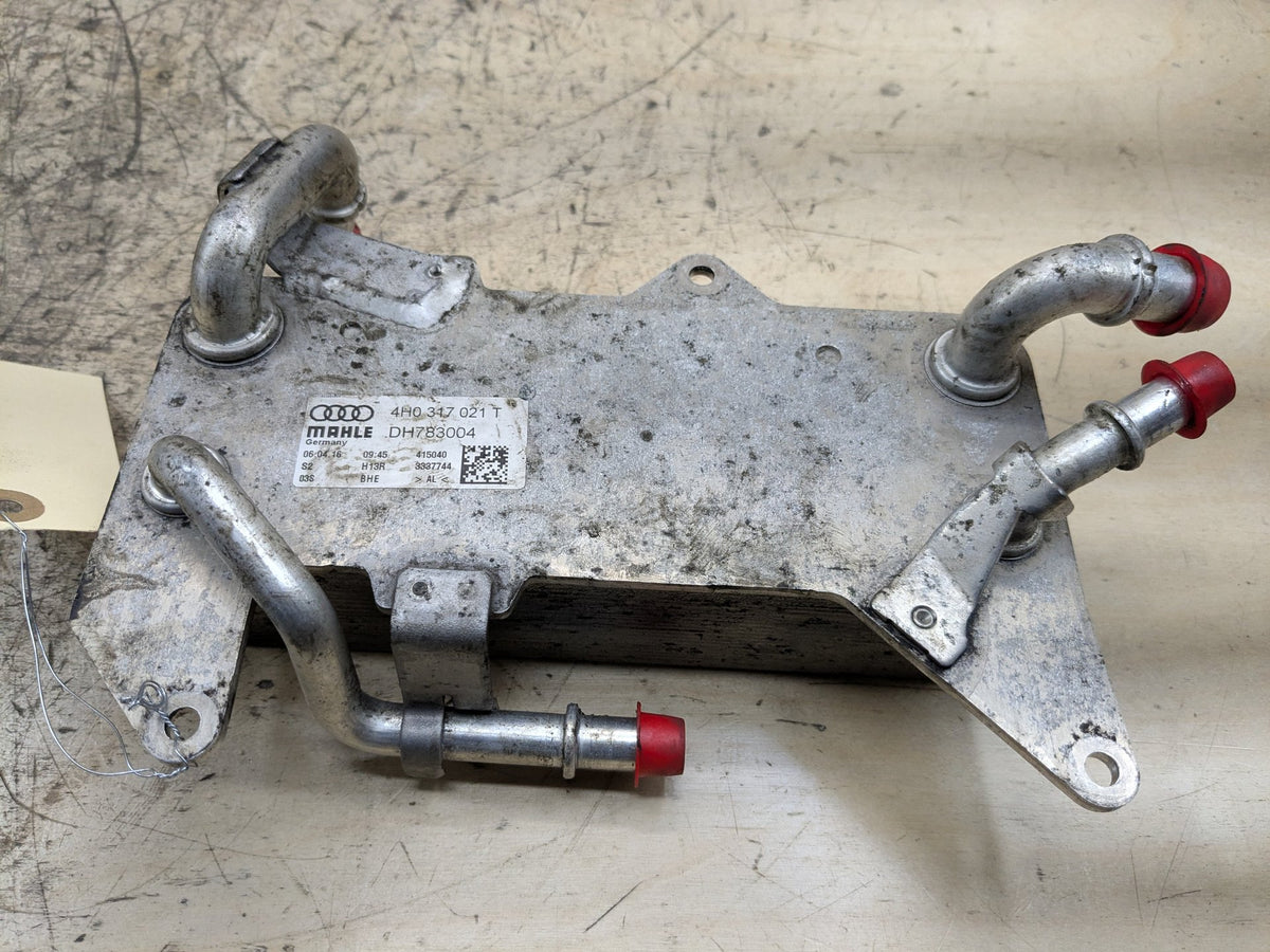 2012-2018 Audi A6 C7 Transmission Oil Cooler Heat Exchanger 4H0317021T OEM