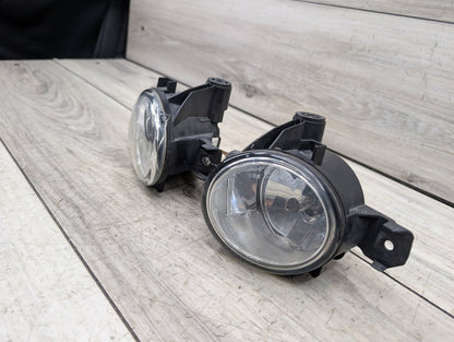 2007-2013 BMW X5 E70 Front Left Right Bumper Fog Lamp Lights SET 7184318 OEM