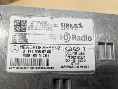 2009-2011 Mercedes-Benz SLK-Class R171 Radio Receiver Module A1719060700 OEM
