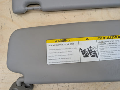 2006-2011 BMW 328i E90 Front Left Right Sun Visor SET 7252053