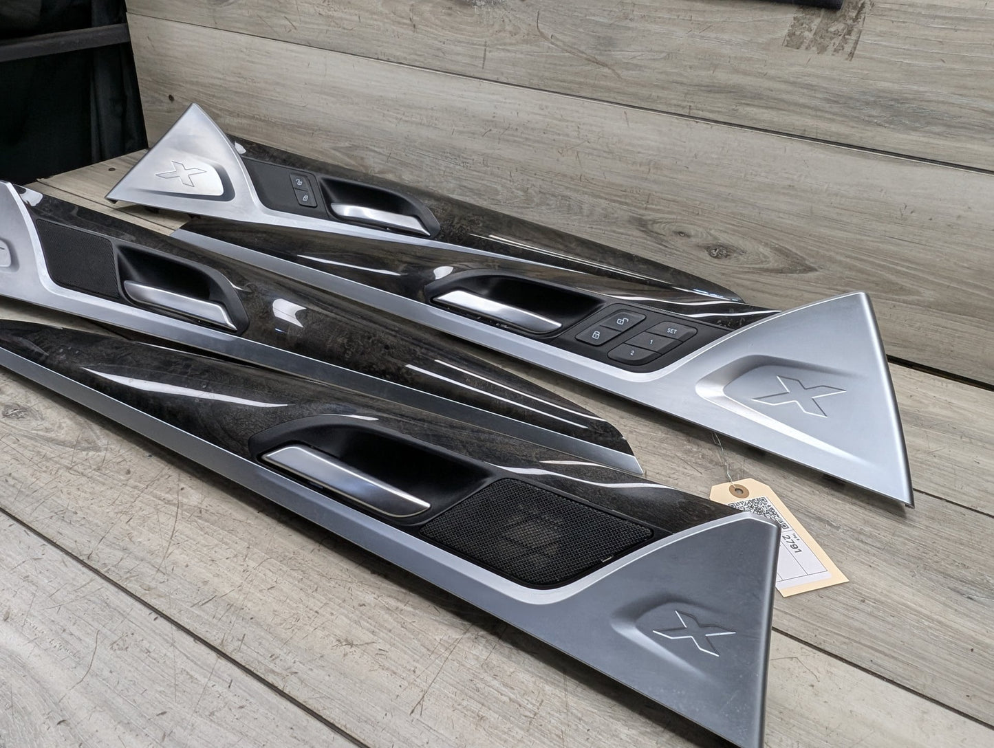 2018 - 2024 BMW X3 G01 Front Rear Left Right Exterior Door Trim Molding SET  B58B30O1