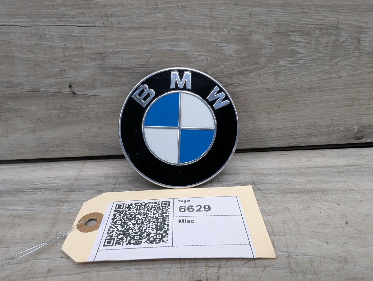 Genuine OEM BMW F39 F90 G20 G30 G80 M3 Bumper Hood Trunk Rear Round Emblem 74mm