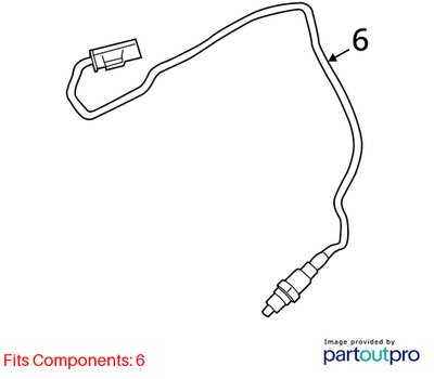 2016-2017 BMW X3 G01 Cat Catalytic Oxygen O2 Lambda Probe Sensors SET 8644371