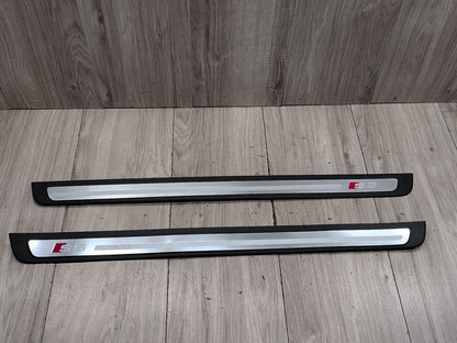 2008 - 2017 Audi S5 8T Front Left Right Scuff Plate Door Sill SET 8T0853373