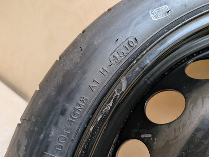 2010-2016 Audi S4 B8 Emergency Spare Wheel Rim Tire 19x4 ET29 8K0601027D