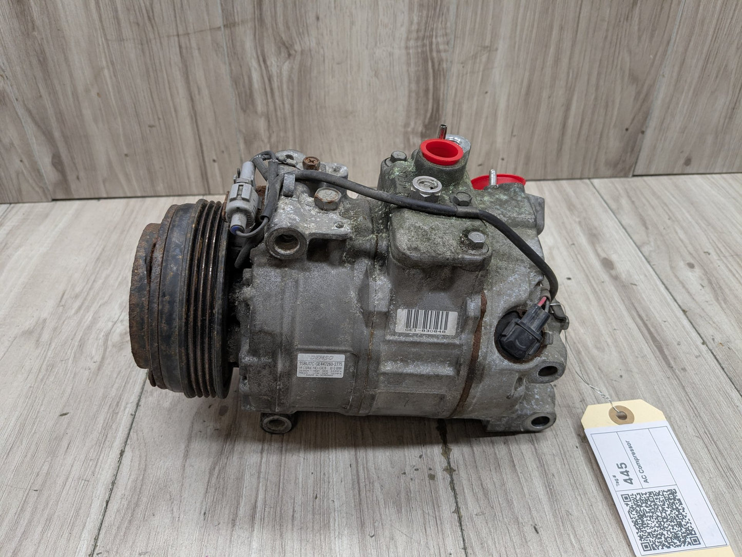 OEM BMW F12 F06 F10 F01 AC Compressor Pump Assembly Air Conditioning N63 S63