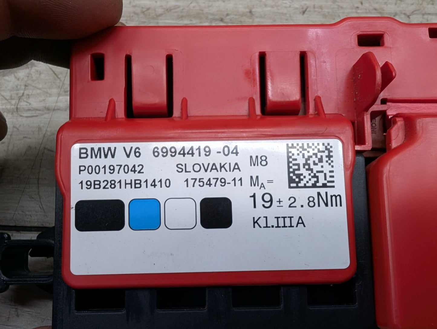 OEM BMW G20 G80 M3 Battery Power Distribution Terminal Junction Fuse Box