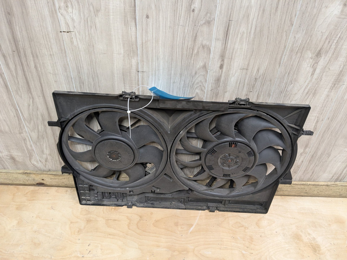 2009-2012 Audi S4 B8 Radiator Fan Shroud Housing w/ Motor 8K0121003N