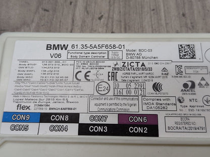 2019-2026 BMW M340i G20 Bdc Body Domain Fem Control Module w/ Key 5A5F658