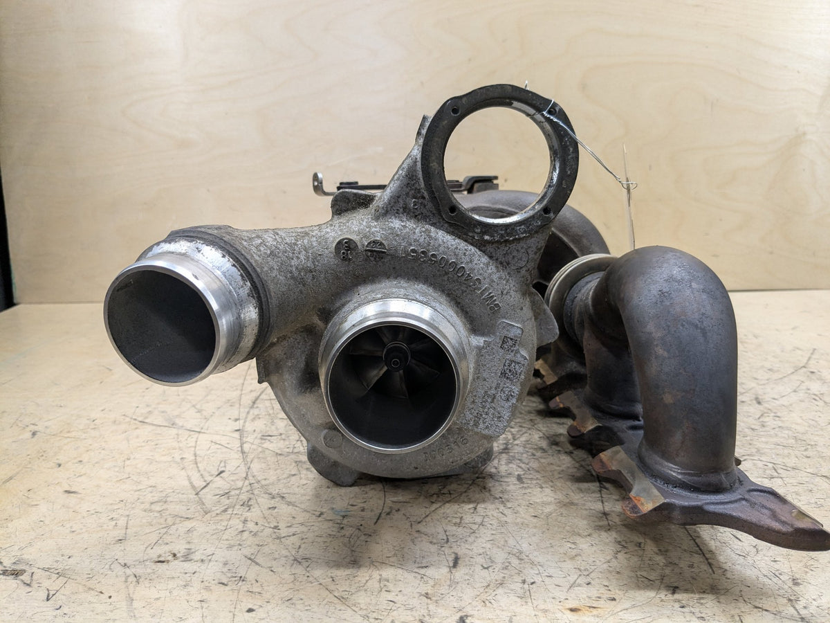 16-19 OEM BMW F30 F32 G30 G12 340 440 B58 Turbo Charger w/ Manifold B58 EWG