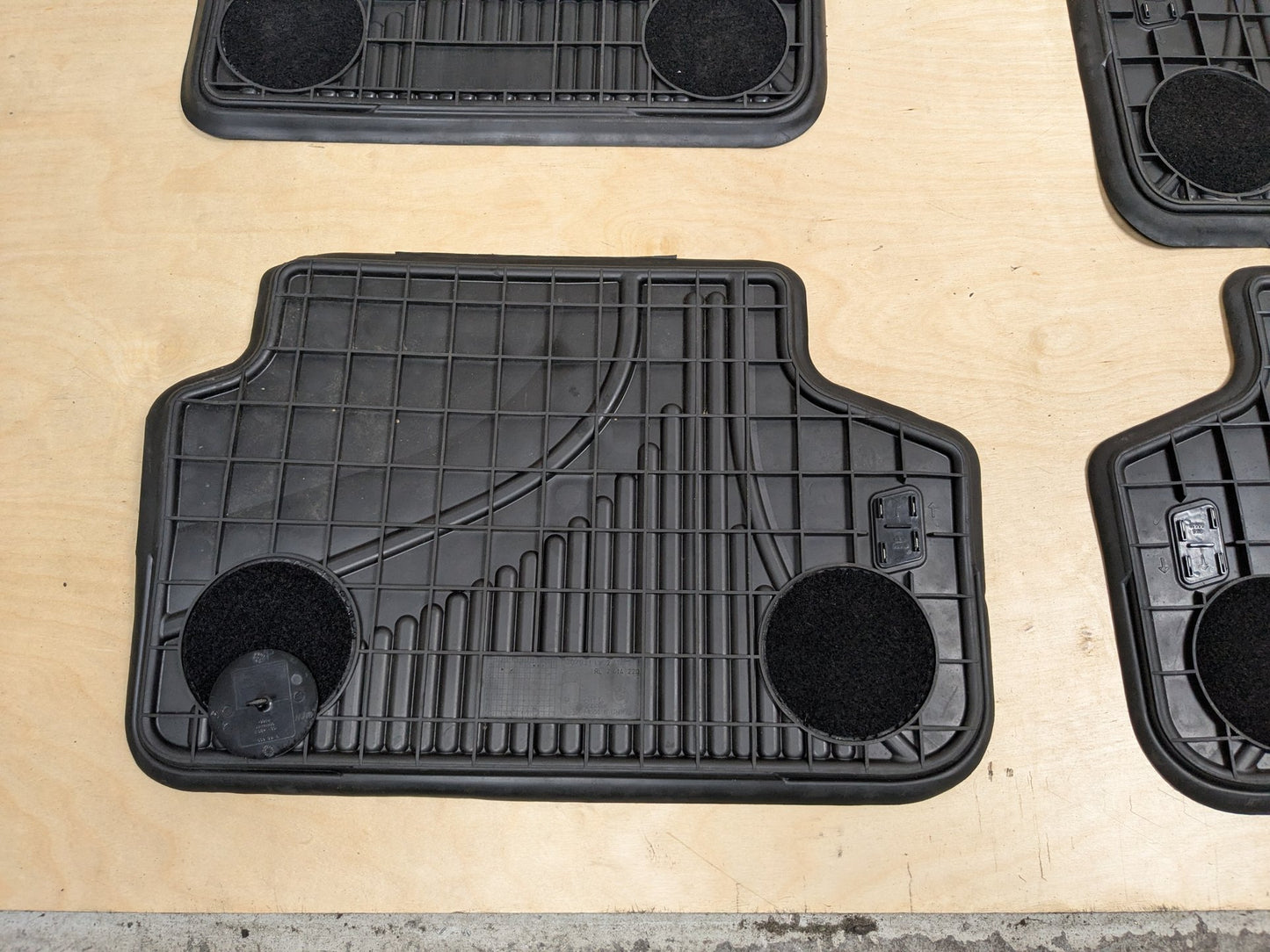 2017-2023 BMW M550i xDrive G30 Front Rear Left Right All Weather Mat Carpet Floor Mats SET 2414219
