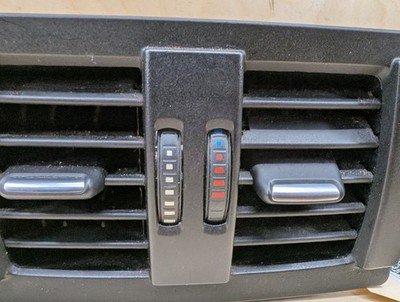OEM BMW F22 F30 F32 F36 F80 F82 M3 M4 Rear AC Air Vent Trim Cover Panel Black