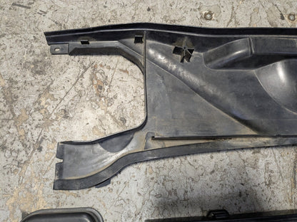 2008-2013 BMW 135i E88 Left Right Side Cowl Covers SET 6925018 OEM