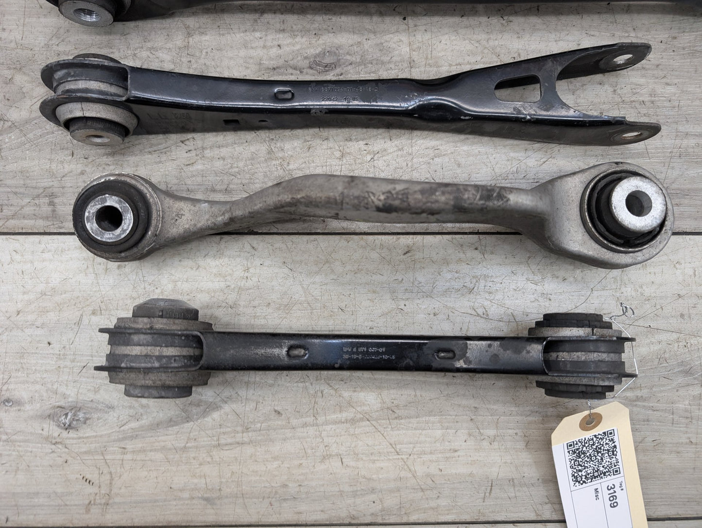 2018 - 2024 BMW X3 G01 Rear Left Driver Control Arms SET 6871011 B58B30O1