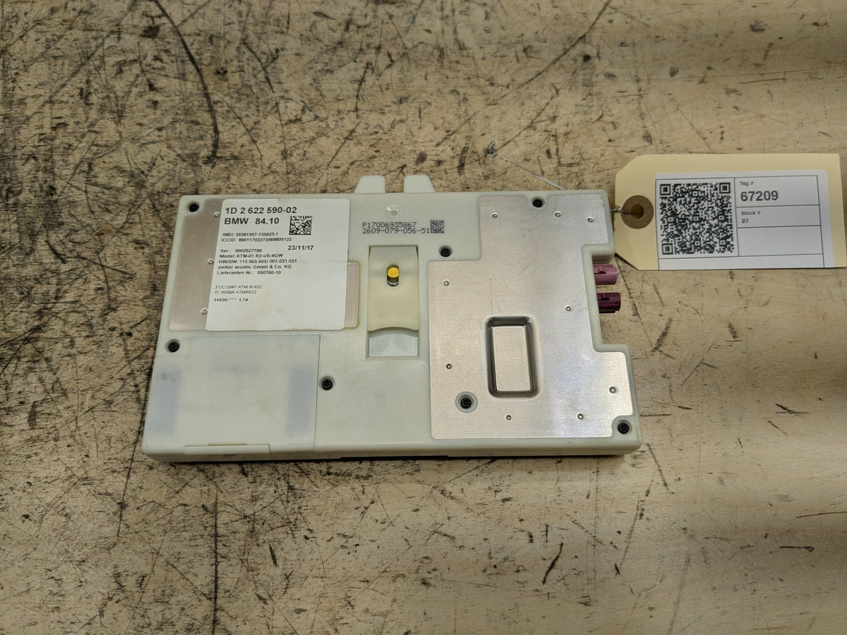 2018-2023 BMW M550i G30 Antenna Telematics Control Module 9843936 OEM