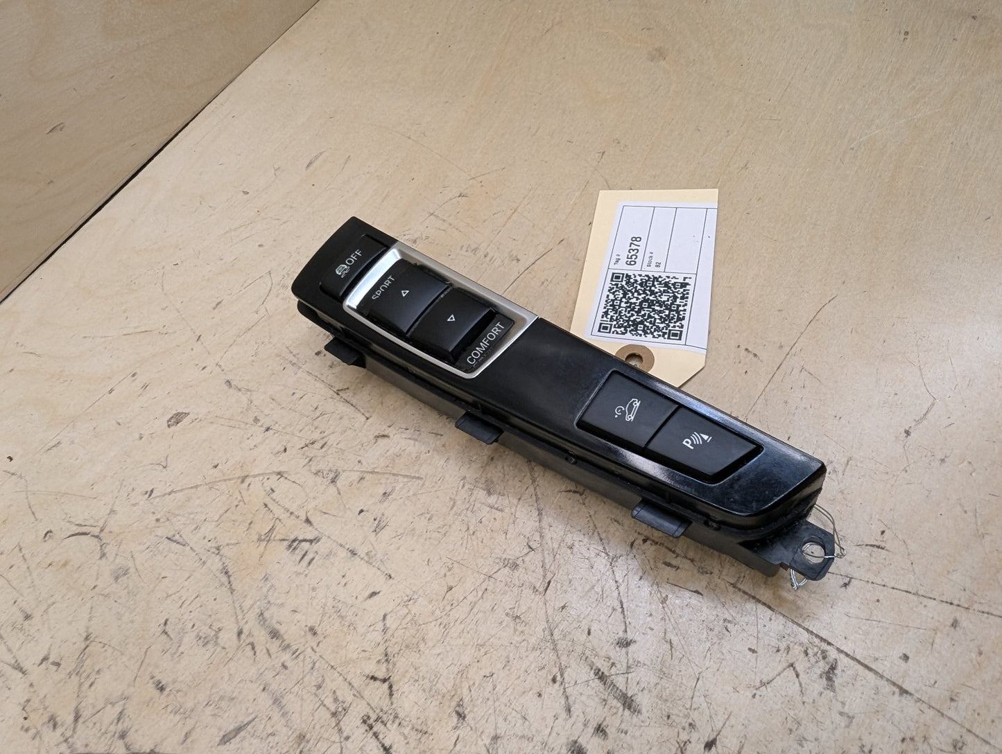 2010-2017 BMW 535i GT xDrive F07 Operating Traction Switch 9201486 OEM
