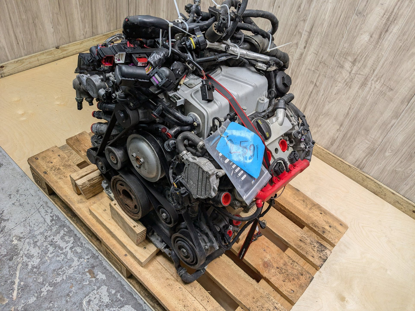 13-17 AUDI S4 S5 SQ5 A6 A7 3.0L CTUB Supercharged Motor Engine Assembly OEM TESTED 148k