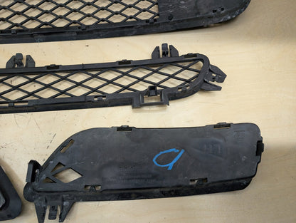 2011-2016 BMW X3 F25 Front Left Right Center Bumper Cover Grilles SET 7210470