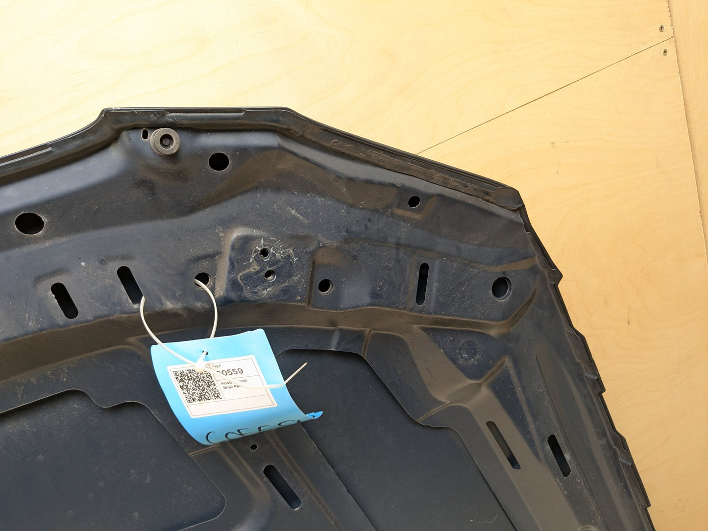 07-10 BMW E92 E93 328i 335i Coupe Convertible Hood Bonnet Panel Blue A35