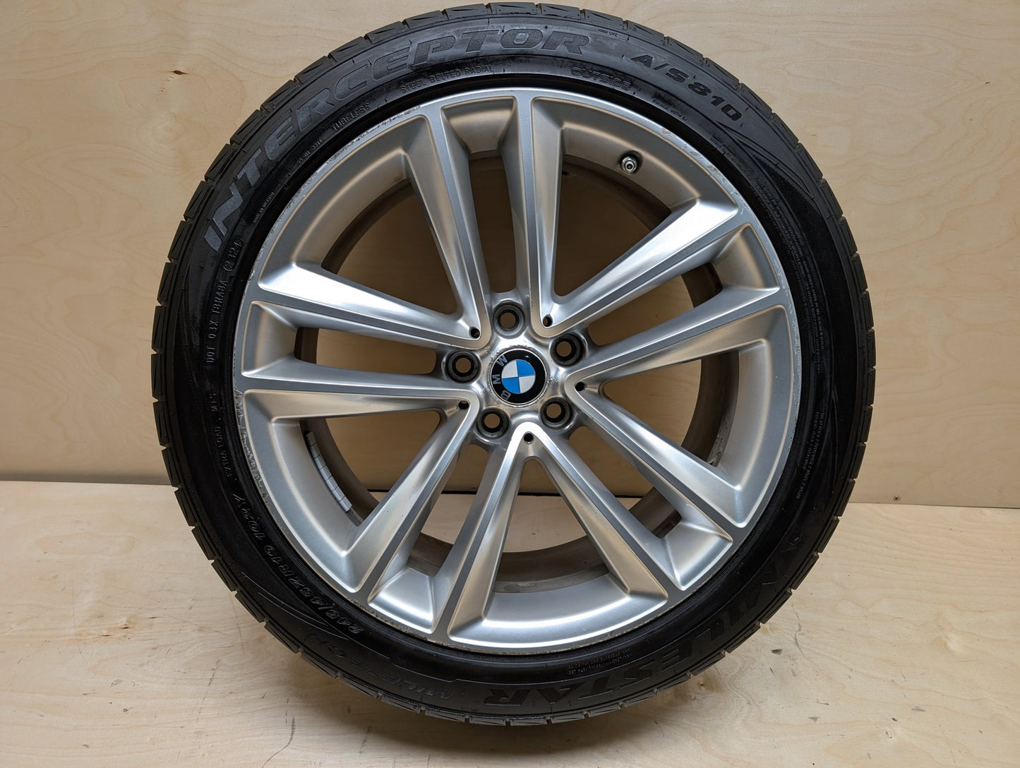 OEM BMW G11 G12 G32 740 750 Wheel Rim 19x8.5 ET:25 Style Double Spoke Style 630