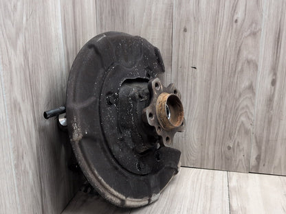 2017-2023 BMW M550i G30 Rear Left Driver Spindle Knuckle w/ Bearing 6866337 OEM