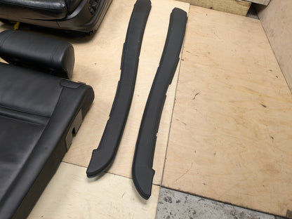 07-13 OEM BMW E70 X5 Complete Seats Door Panels Dashboard Black NAPPA LEATHER