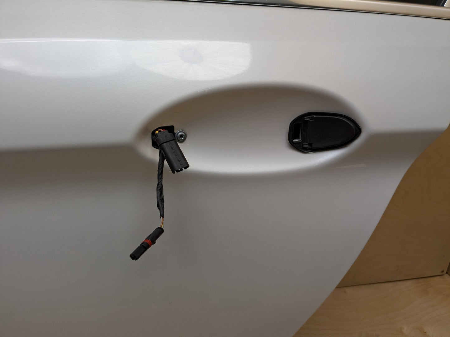 17-23 OEM BMW F90 G30 530 540 M550 M5 Rear Left Driver Door Shell Panel