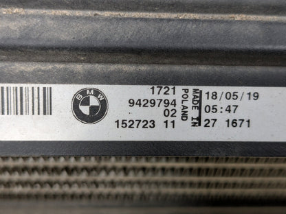 19-22 OEM BMW G20 330i B46 Radiator Condenser Cooling Assembly