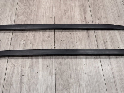 2014-2018 BMW X5 F85 Front Left Right Side Windshield Drip Trim Molding SET 7462205