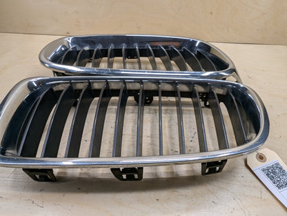2012-2018 BMW 328i F30 SPORT Front Left Right Upper Bumper Cover Kidney Grilles SET 7260497