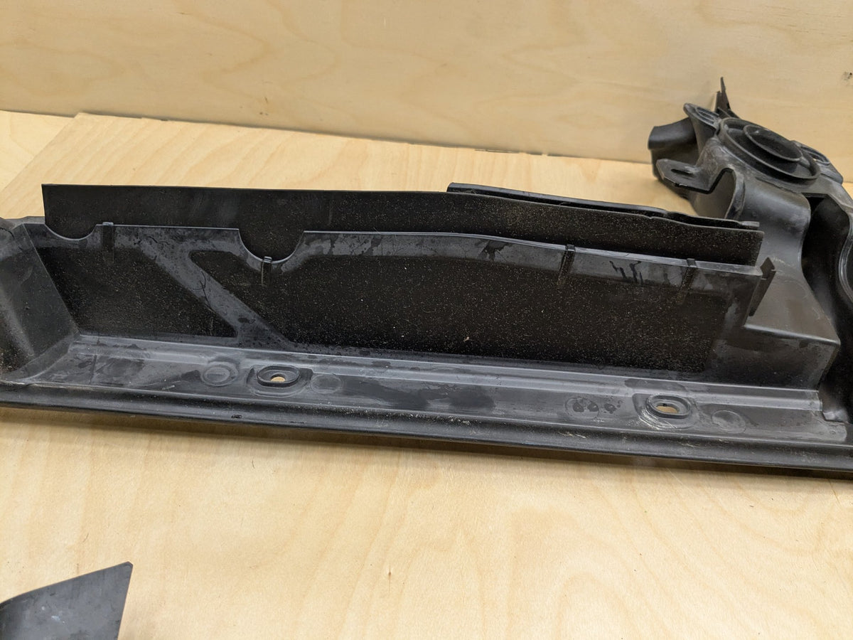 2018-2025 BMW X3 G01 Left Driver Engine Bay Cover Panel Seal Trim SET 7397489