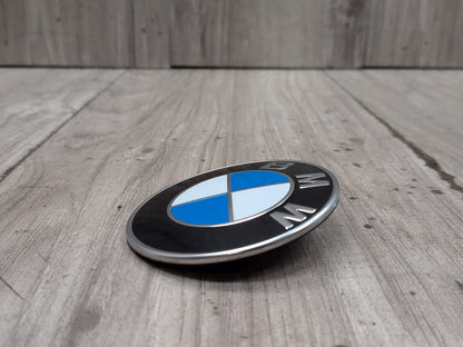 Genuine OEM BMW F39 F90 G20 G30 G80 M3 Bumper Hood Trunk Rear Round Emblem 74mm