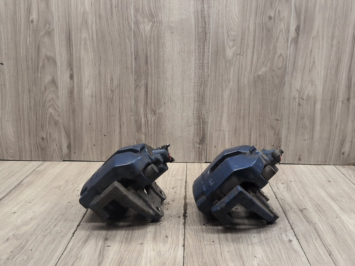 15-19 OEM BMW F85 X5M F86 X6M Rear Brake Calipers SET BREMBO Blue