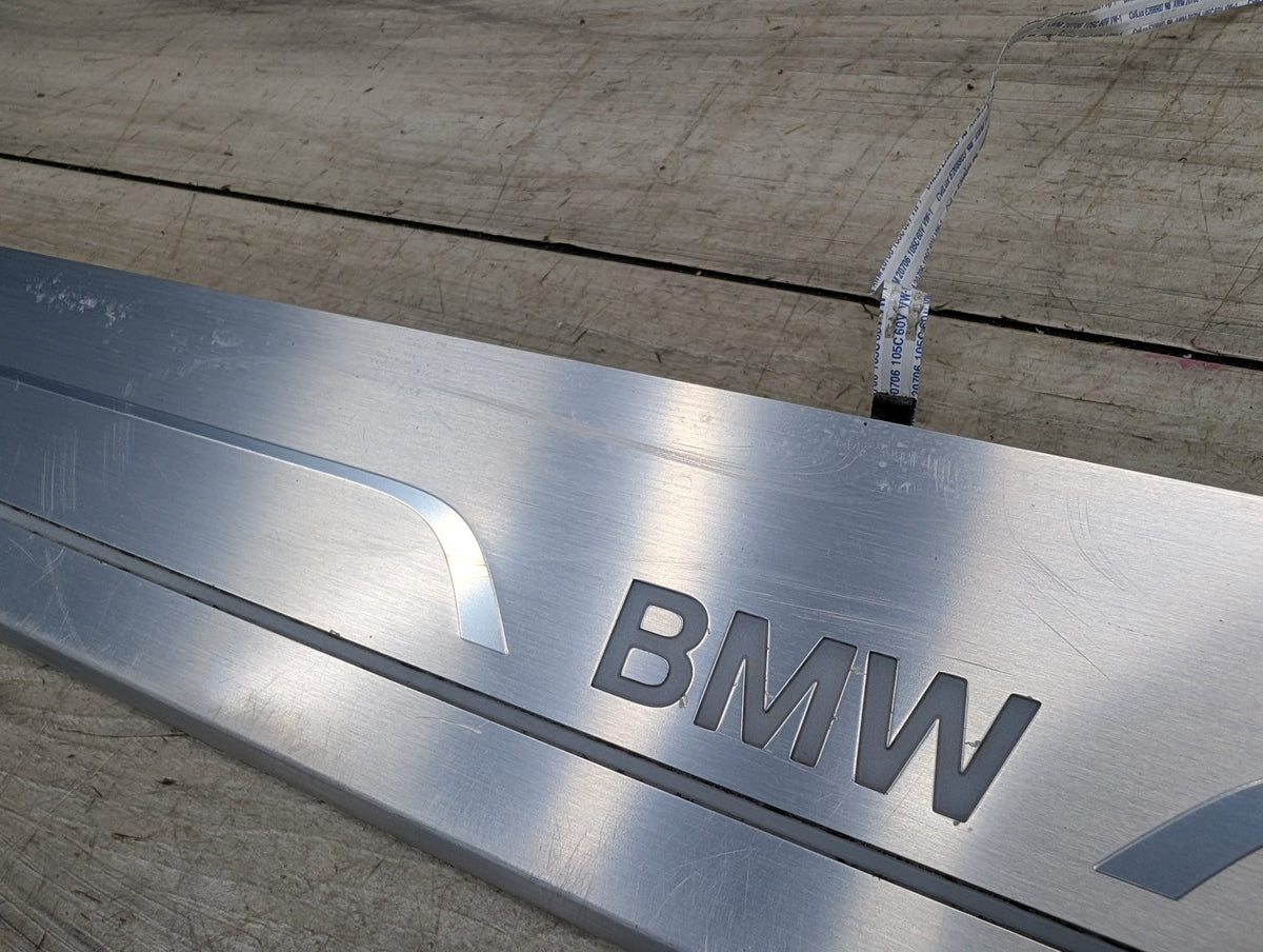 2016-2022 BMW 750Li G12 Front Left Driver Scuff Plate Door Sill 7370314 OEM