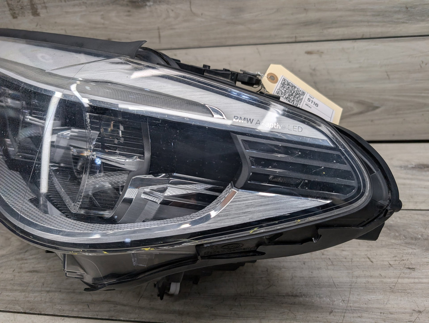 *NOTE* 17-20 OEM BMW F90 G30 530 540 M5 Left Driver ICON LED Adaptive Headlight