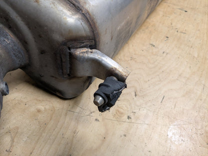 19-23 OEM BMW G20 330 Dual Exhaust Pipe Muffler Silver Tips B46 Engine