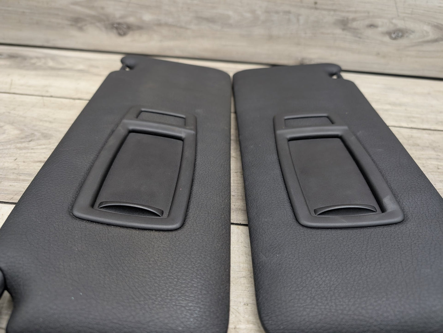 OEM BMW F30 F31 F32 F36 F80 F82 M3 M4 Left Right Interior Sun Visor PAIR Black