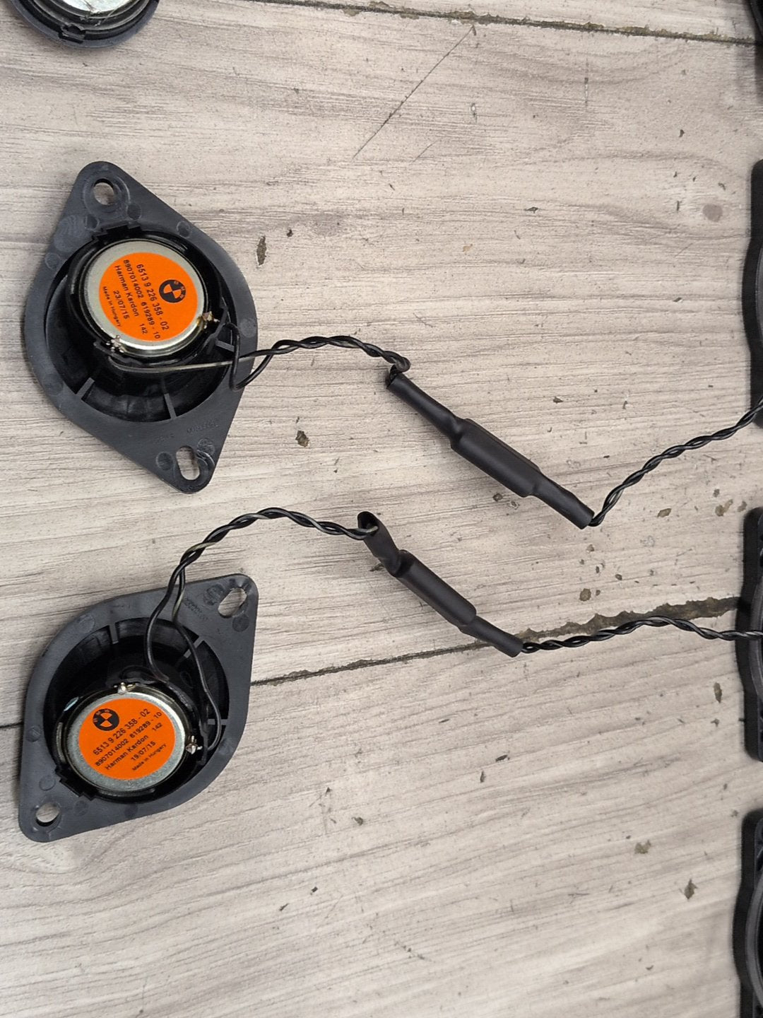 OEM BMW F30 F32 F82 M4 G12 Sound System Speaker HARMAN KARDON SET