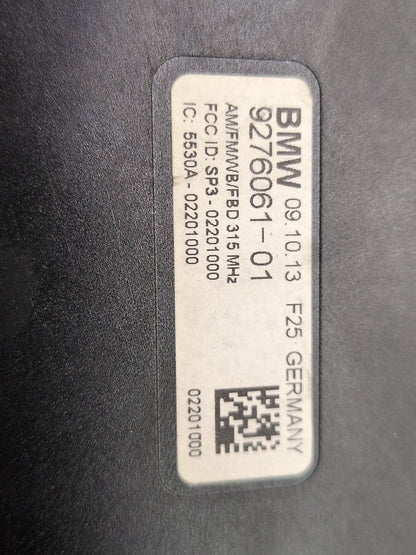 11-17 OEM BMW X3 F25 Antenna Amplifier Booster Control Module 9276061