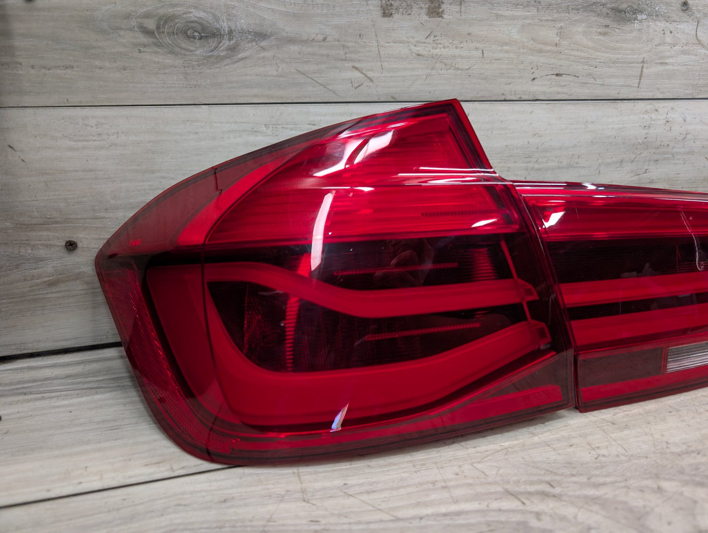 16-18 OEM BMW F30 F80 M3 LCI Rear Left Driver LED Inner Trunk Stop Tail Light