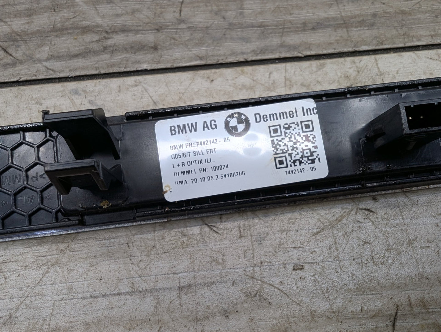2019-2026 BMW X5 G05 Front Left or Right Scuff Plate Door Sill 7442142