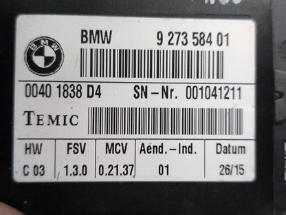 2014-2020 BMW 435i F32 Right Passenger Rear Seat Belt Retractor Extender Arm 9273584