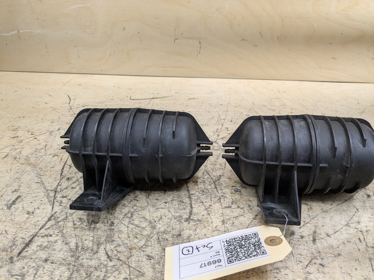 OEM BMW E92 E93 Engine N54 Turbo Charger Vacuum Pressure Tank Reservoir SET