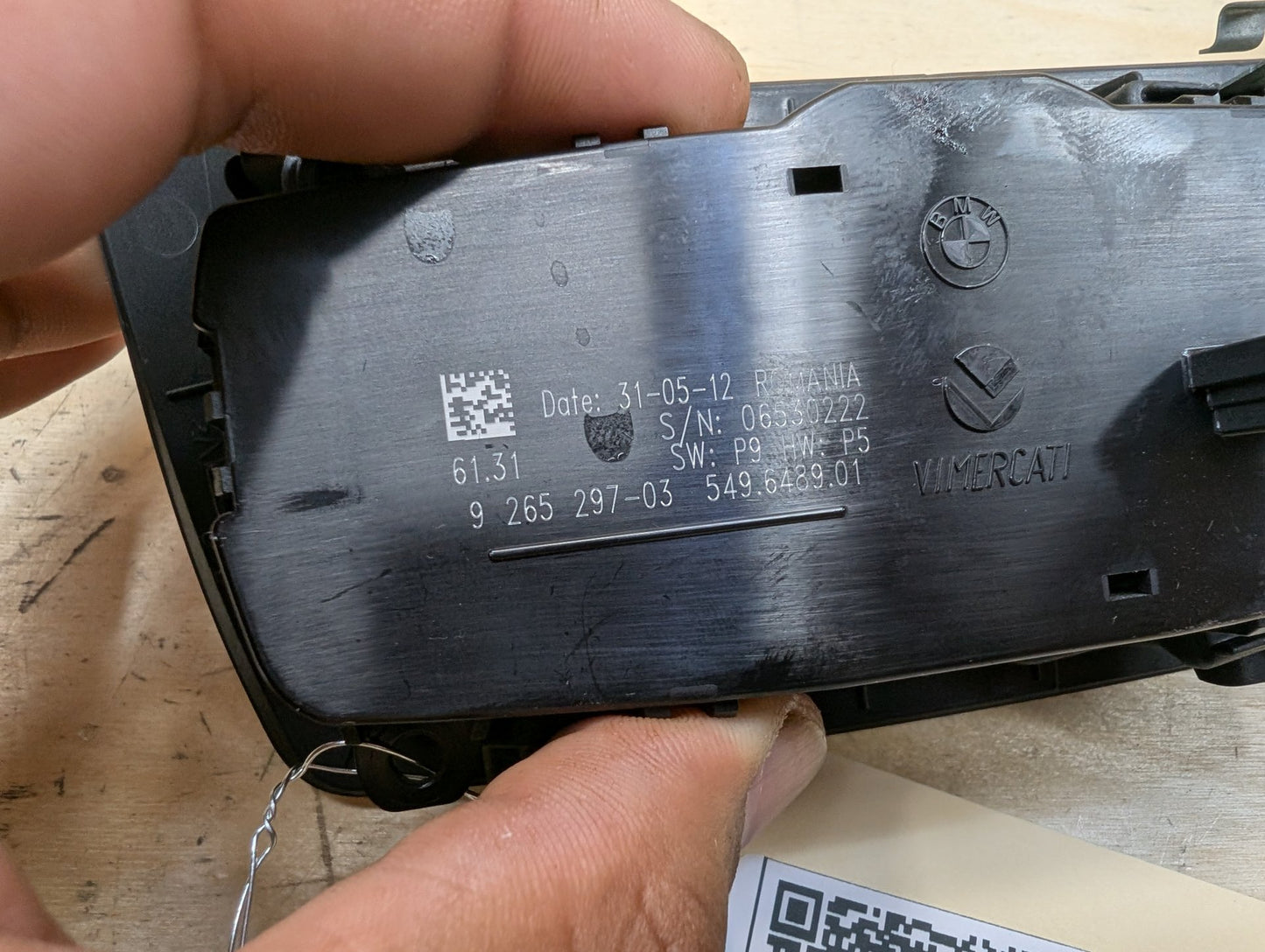 OEM BMW F22 F30 F32 F36 F80 F82 Headlight Switch Control Panel Light Module