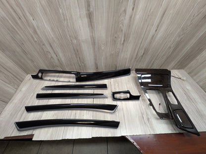 2011-2016 BMW 535i F10 Front Rear Left Right Dash Interior Trims SET 7225530